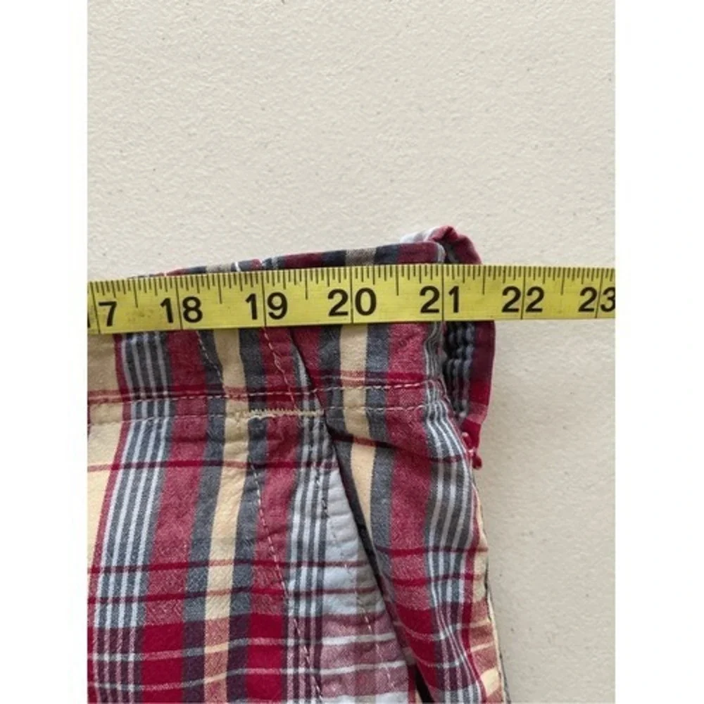 Polo Jeans Co Ralph Lauren Plaid Cargo Shorts‎ Mens Vintage Y2K Cotton